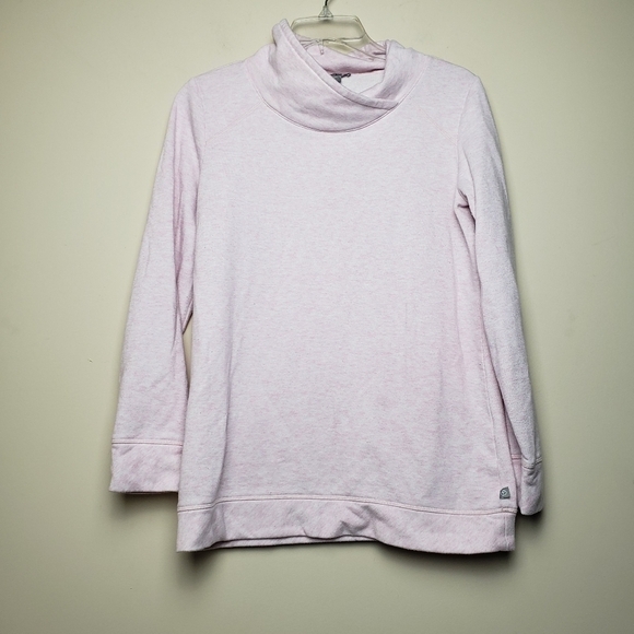 TALBOTS Baby Pink Cowl Neck Pullover - Picture 1 of 7